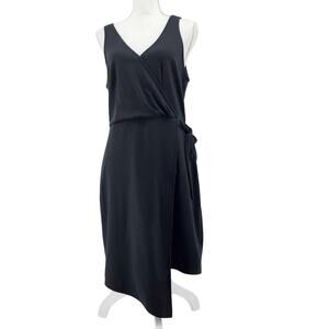 Andeawy Woman Sz M Black Dress Wrap Little Black Dress Party